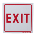 Emergency exit sign (190x190mm)