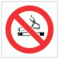 No smoking sign ABS 190x190