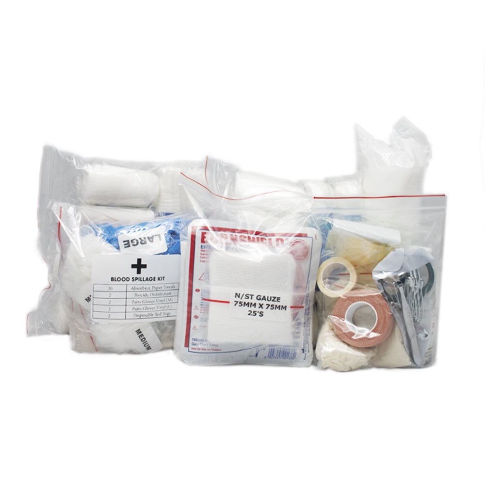 Regulation 7 First Aid Kit Inside Square Metal Box